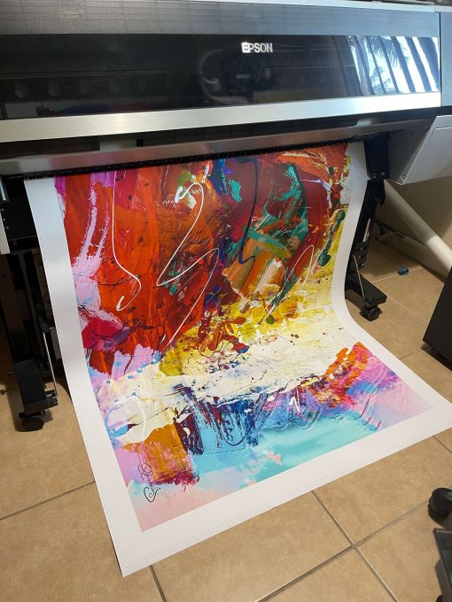 Abstract art canvas print, Abstract Home Decor Wall Art, Modern Abstract Canvas Wall Art, Fine art abstract,  Modern abstract canvas, Contemporary art, Fine art print - Image 9