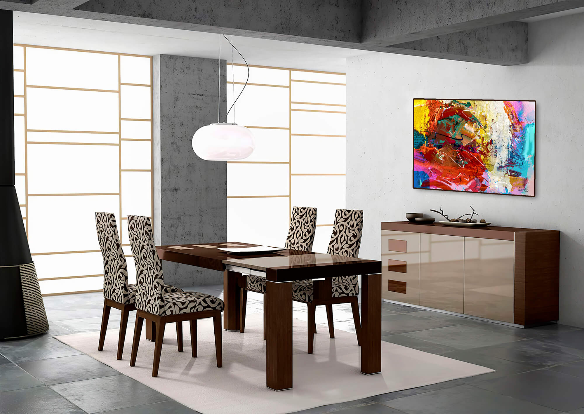 Abstract art canvas print, Abstract Home Decor Wall Art, Modern Abstract Canvas Wall Art, Fine art abstract,  Modern abstract canvas, Contemporary art, Fine art print - Image 5