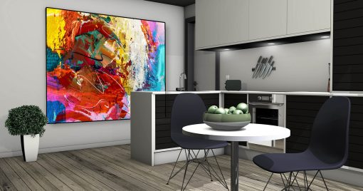 Abstract art canvas print, Abstract Home Decor Wall Art, Modern Abstract Canvas Wall Art, Fine art abstract,  Modern abstract canvas, Contemporary art, Fine art print - Image 4