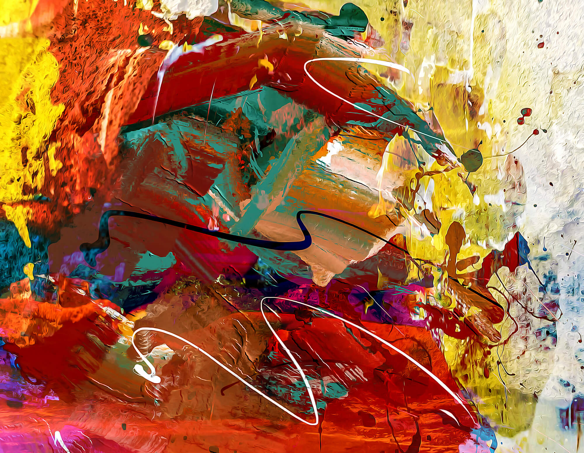 Abstract art canvas print, Abstract Home Decor Wall Art, Modern Abstract Canvas Wall Art, Fine art abstract,  Modern abstract canvas, Contemporary art, Fine art print - Image 10