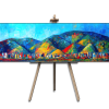 Abstract Geometric Poetry Inspired by Claude Monet, Avila Canvas Prints Wall Art, Avila Contemporary Art, Avila Abstract Art, Venezuelan Art
