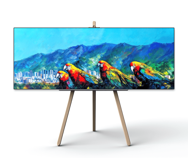 El balcon de las guacamayas Inspired by Claude Monet, Avila Canvas Prints Wall Art, Avila Contemporary Art, Avila Art, Venezuelan Art