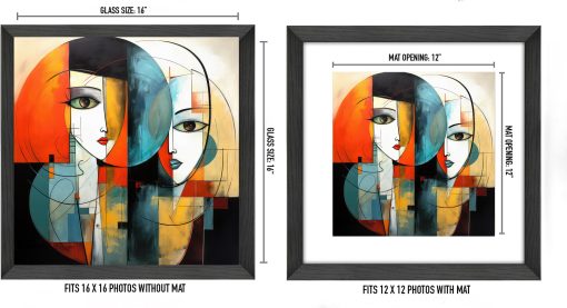 Female line art print, Modern Abstract, love wall art, Female Figure art, digital print, Contemporary Art, love art - Image 5