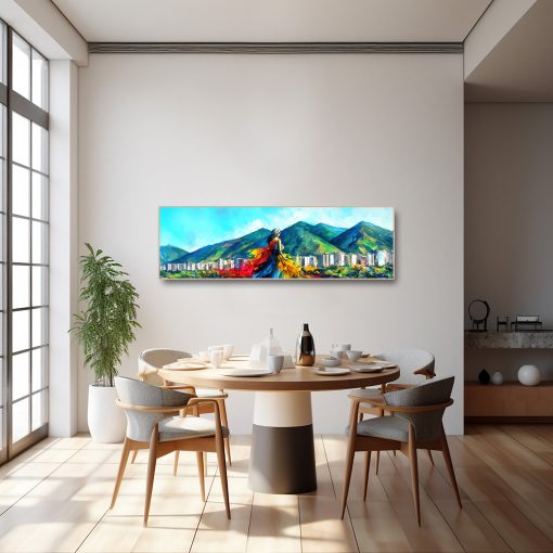 Nostalgia al Avila, Canvas Prints Wall Art, Venezuelan Art, Avila Fine Art, Avila Abstract art, Lienzo del Avila, Avila Arte Moderno - Image 7