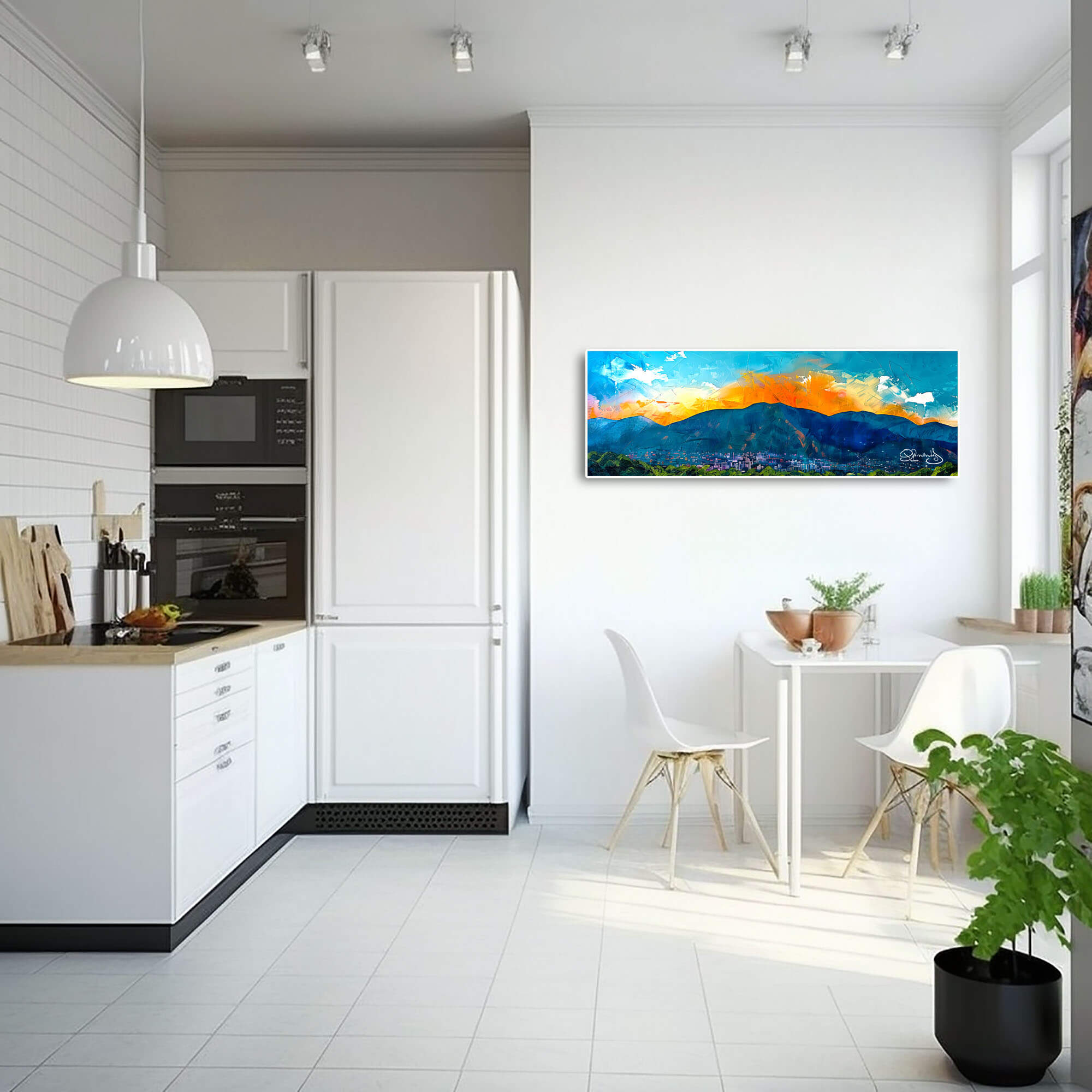 Avila Caracas Venezuela Canvas Prints Wall Art, Cuadro del Avila, Avila Fine Art, Lienzo del Avila, Giclees Printed, Avila Contemporary Art - Image 4