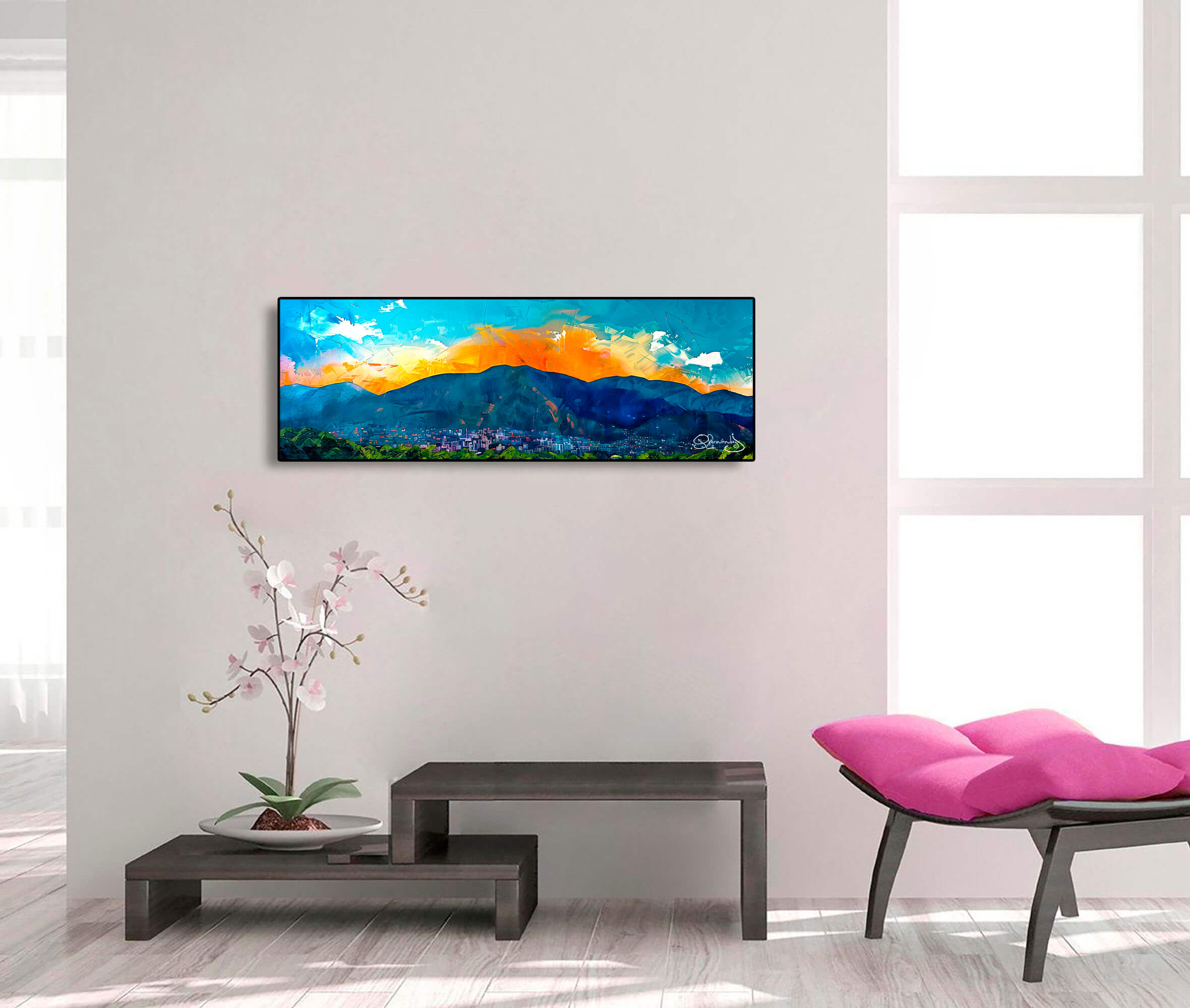 Avila Caracas Venezuela Canvas Prints Wall Art, Cuadro del Avila, Avila Fine Art, Lienzo del Avila, Giclees Printed, Avila Contemporary Art - Image 6