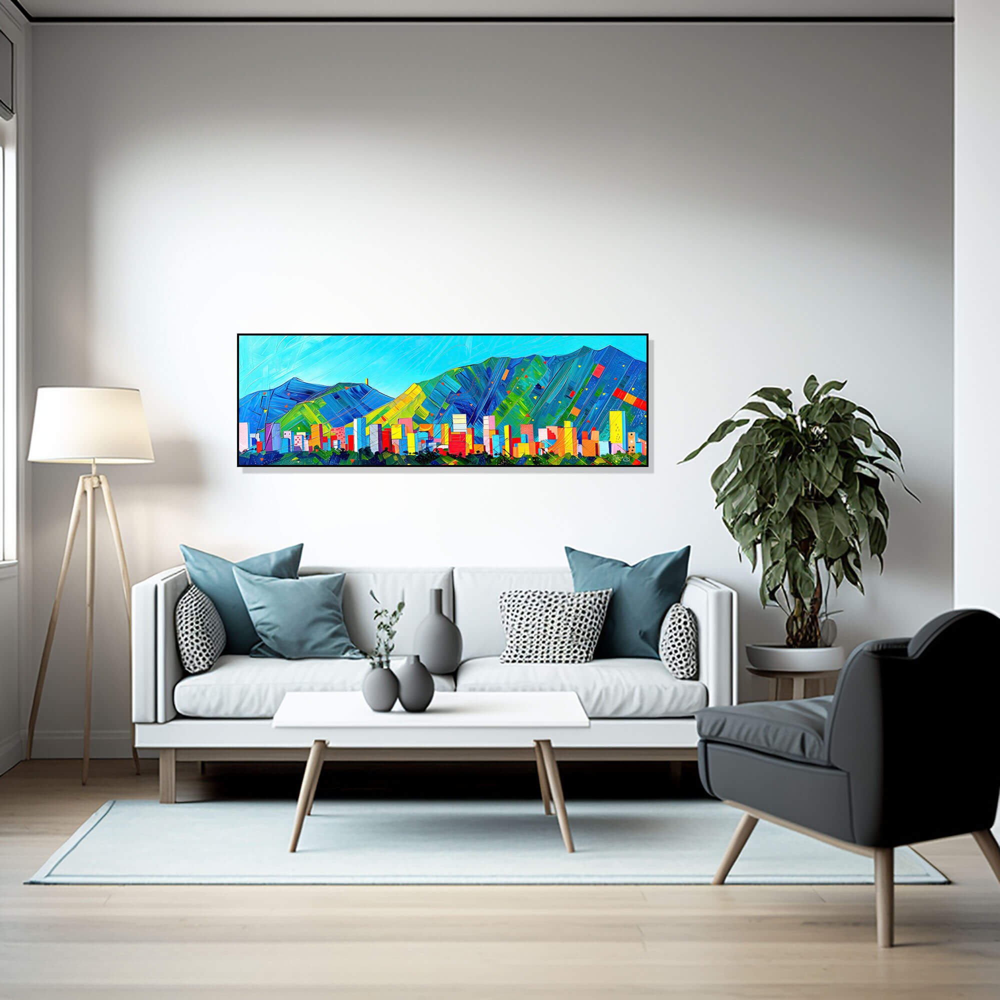 Avila Cromatico Venezuela Canvas Prints Wall Art, Cuadro del Avila, Avila Fine Art, Lienzo del Avila, Giclees Printed, Avila Contemporary Art - Image 5