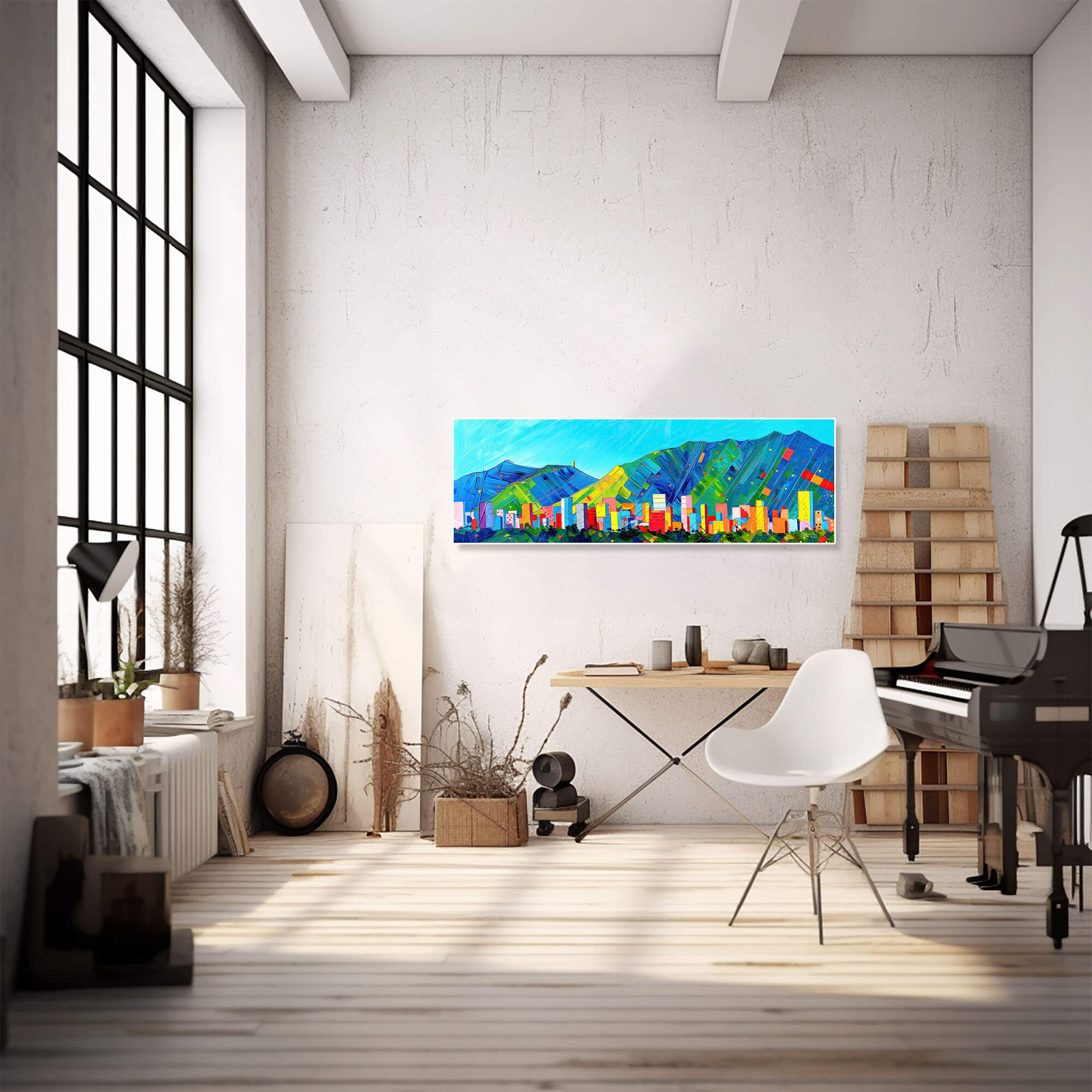 Avila Cromatico Venezuela Canvas Prints Wall Art, Cuadro del Avila, Avila Fine Art, Lienzo del Avila, Giclees Printed, Avila Contemporary Art - Image 8