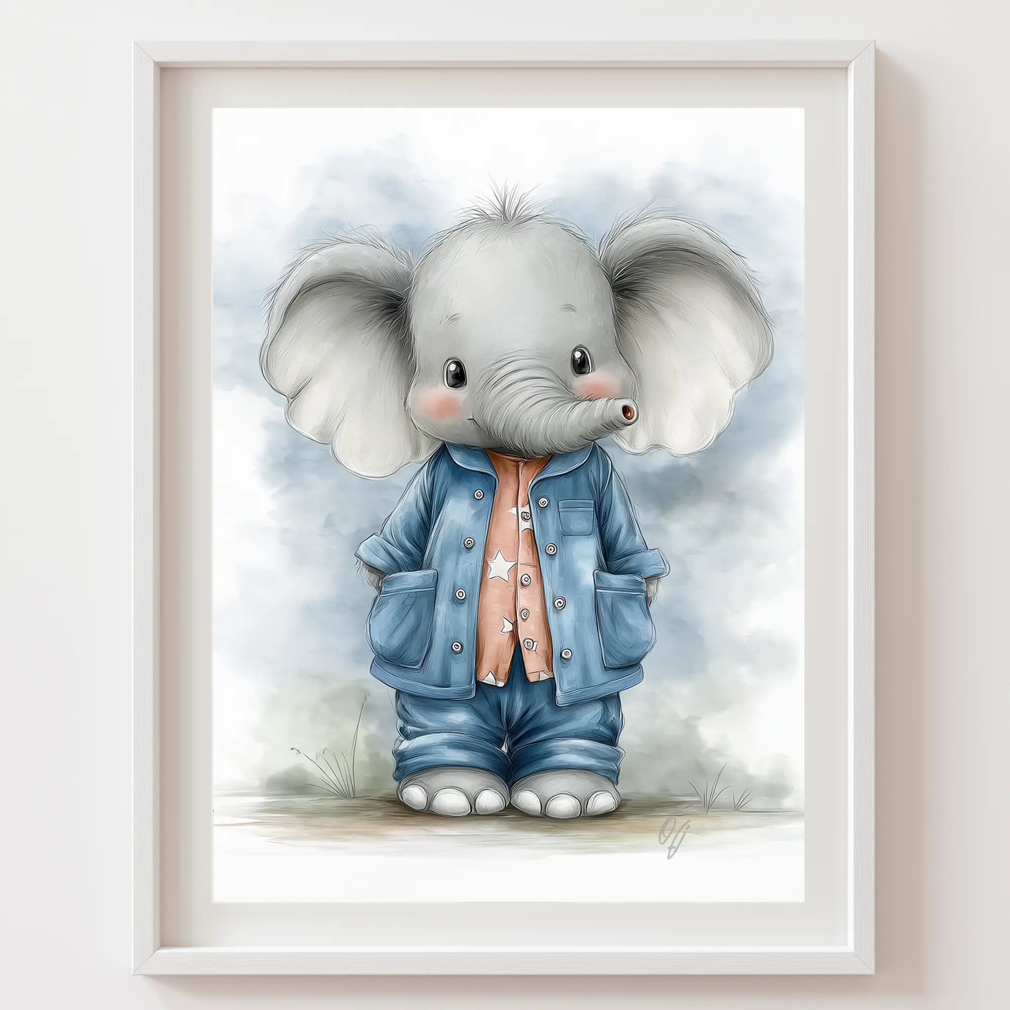 Safari Nursery Prints Set of 3 | Kids & Nursery Wall art | Safari Animal Nursery Decor |  Kids Room Decor | Animal Art | Baby Shower Gift - Image 5