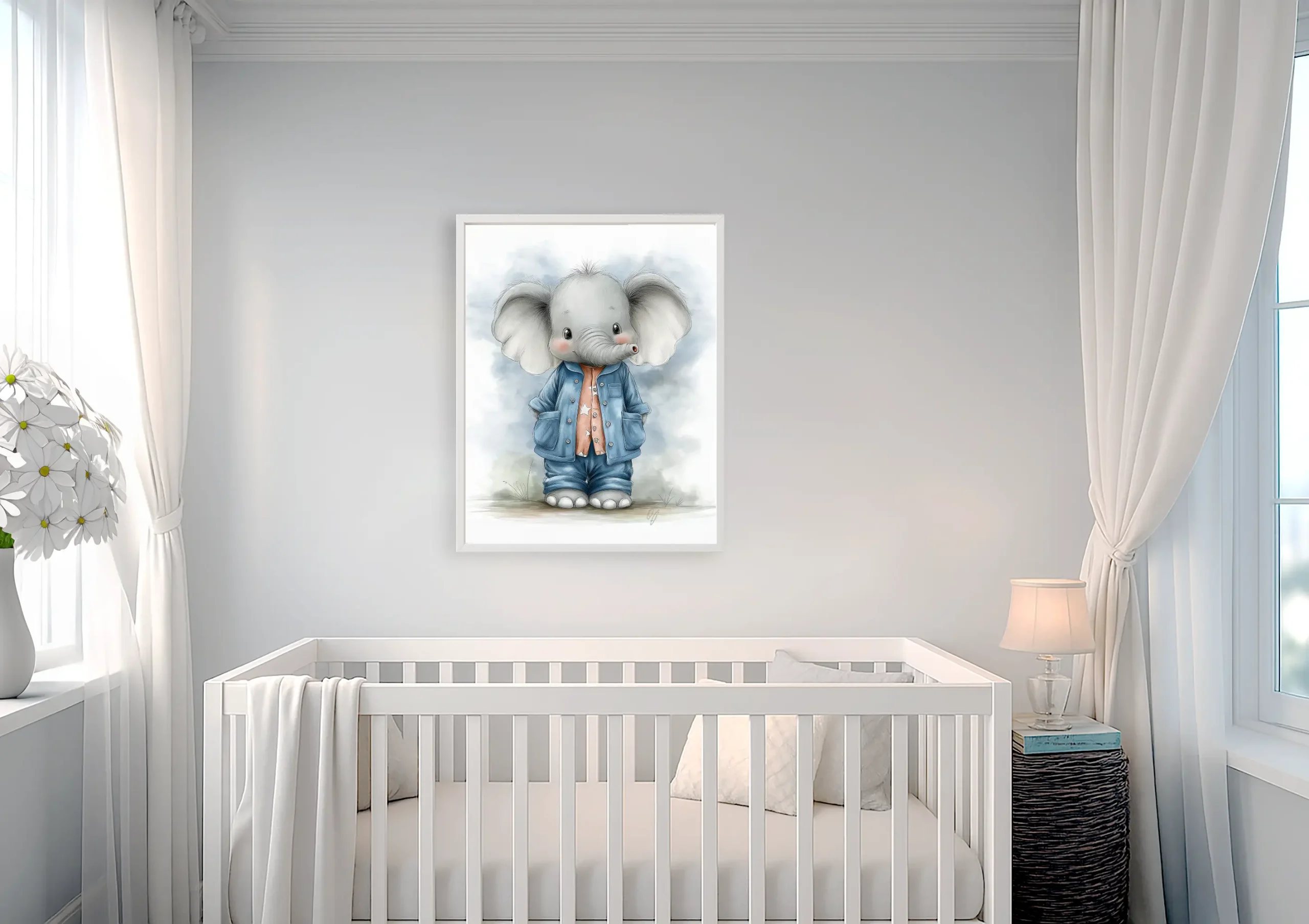 Safari Nursery Prints Set of 3 | Kids & Nursery Wall art | Safari Animal Nursery Decor |  Kids Room Decor | Animal Art | Baby Shower Gift - Image 7