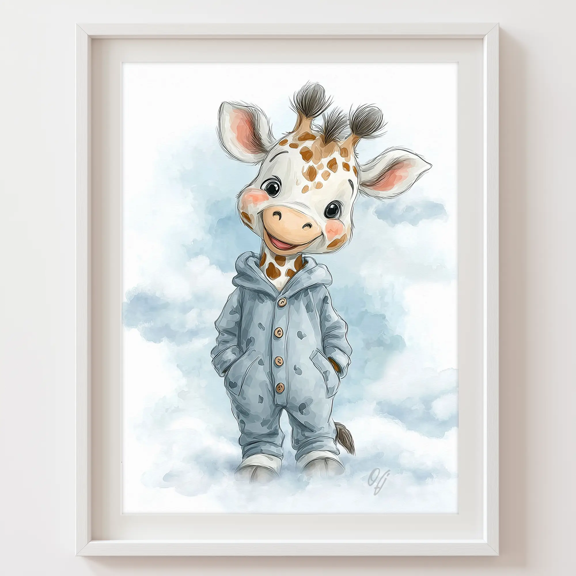 Safari Nursery Prints Set of 3 | Kids & Nursery Wall art | Safari Animal Nursery Decor |  Kids Room Decor | Animal Art | Baby Shower Gift - Image 8