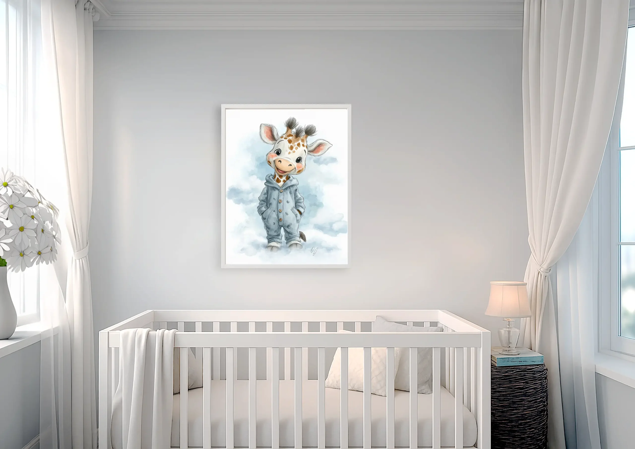 Safari Nursery Prints Set of 3 | Kids & Nursery Wall art | Safari Animal Nursery Decor |  Kids Room Decor | Animal Art | Baby Shower Gift - Image 10