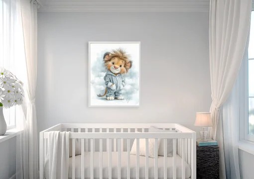 Safari Nursery Prints Set of 3 | Kids & Nursery Wall art | Safari Animal Nursery Decor |  Kids Room Decor | Animal Art | Baby Shower Gift - Image 4