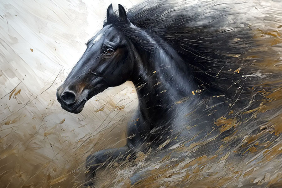 Equine Art fine art canvas print collection by Fotoleo