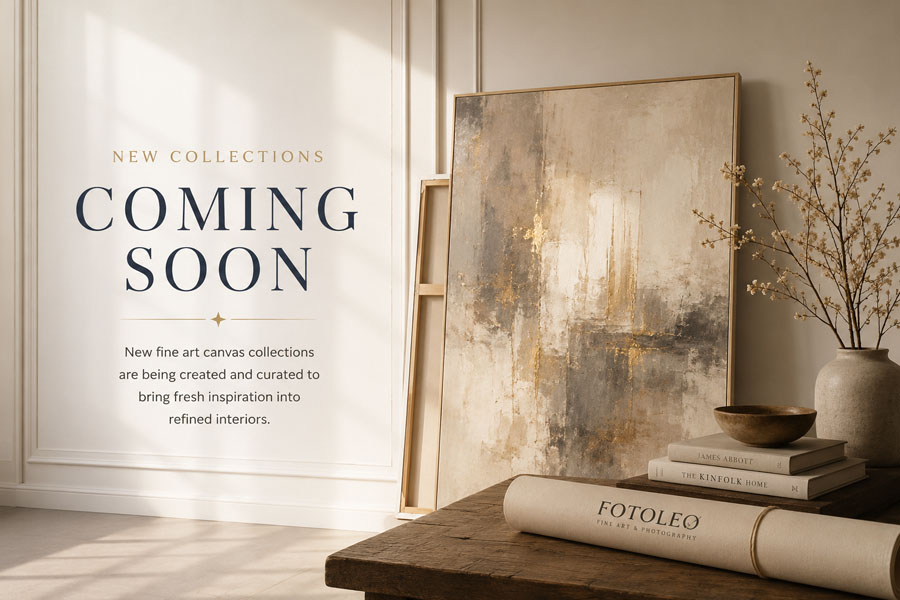 New fine art canvas collections coming soon by Fotoleo